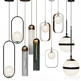 Four pendant lights amazing set